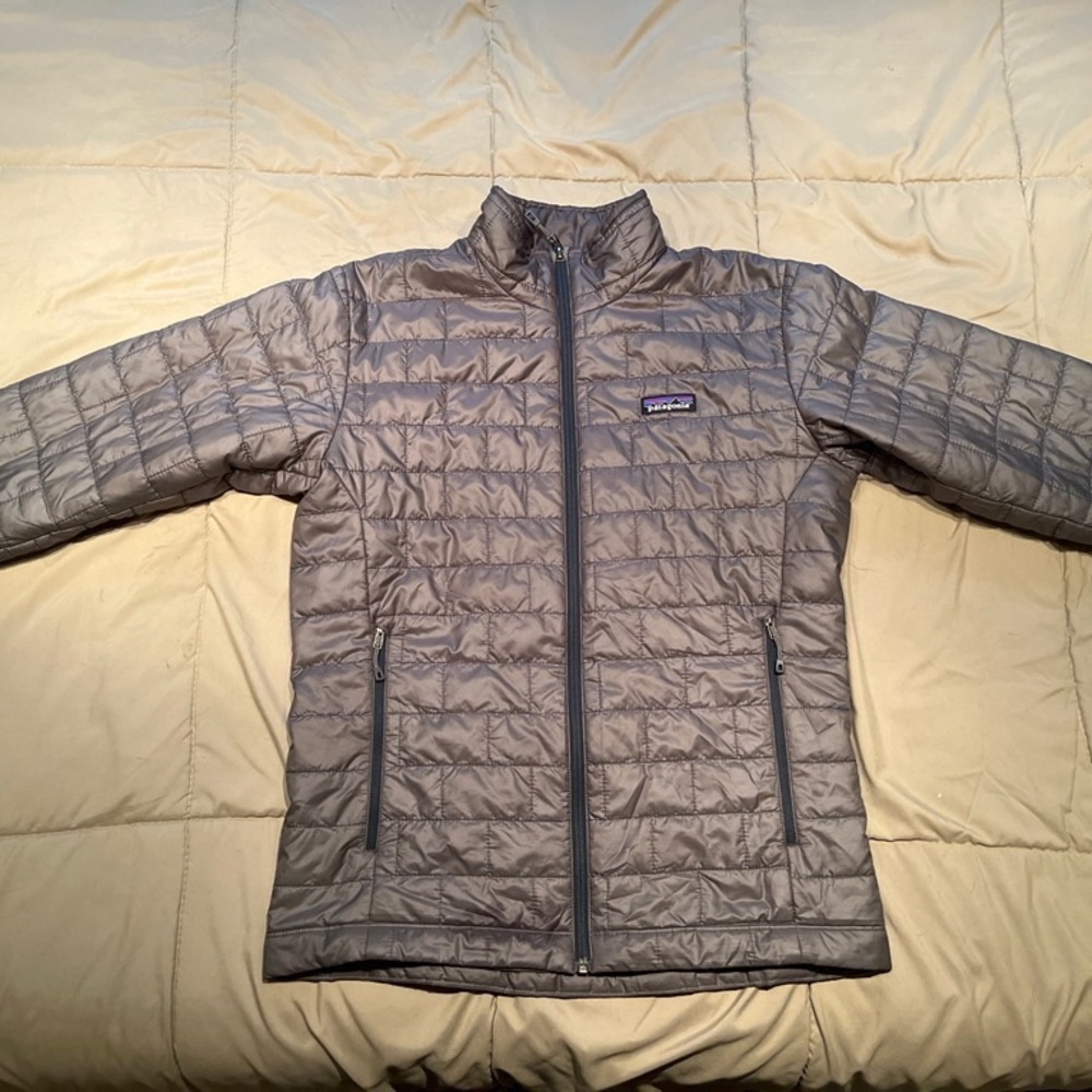 Patagonia Nanopuff- gray.